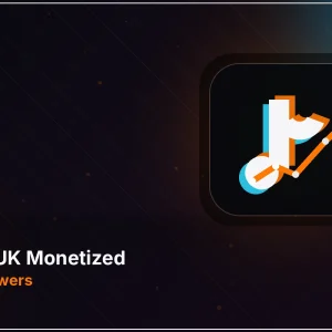 TikTok UK Monetized — 50K Followers